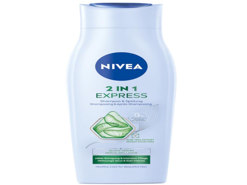 12x Nivea 2in1 Express Shampoo mit Splung  Aloe Vera Extrakt - 250ml |  IwonaTEC