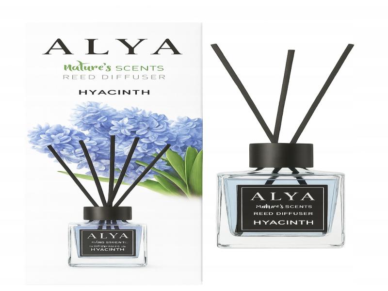 Alya Fragrant Reeds Decorative Air Freshener - Hyacinth - 100 ml | IwonaTEC