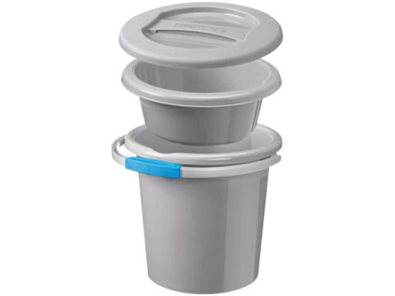Sunware Water Line Set Bacinelle E Secchi Piccolo (12L) Per Alimenti