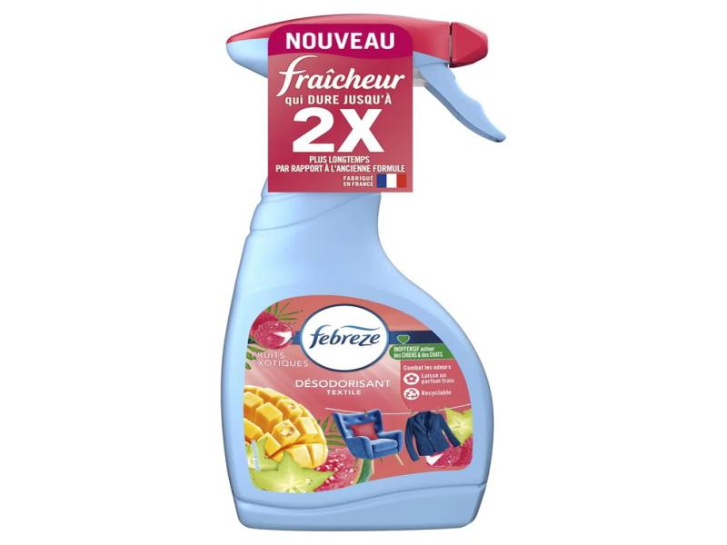 8x Febreze Textile Freshener Spray Lenor - Exotic Fruits - 500ml