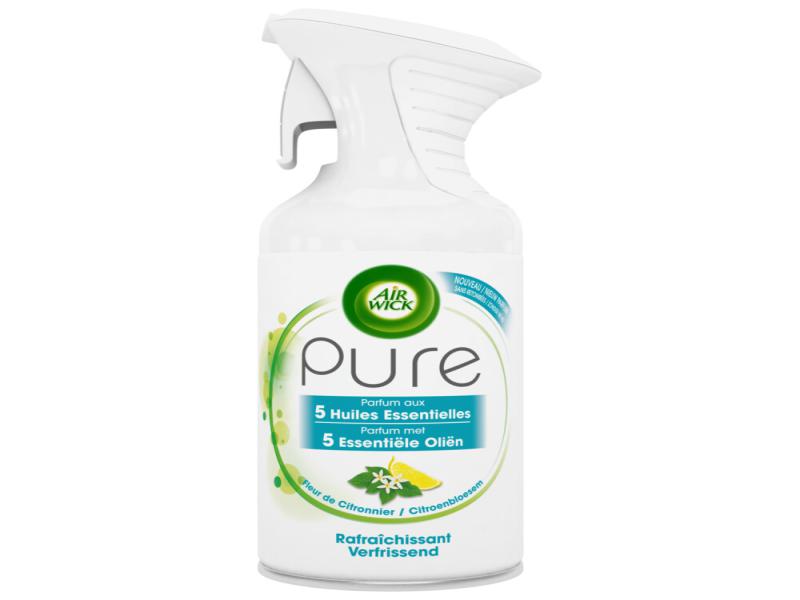 Airwick Pure Air Freshener Spray - Erfrischend (Zitronenblüte) - 250ml