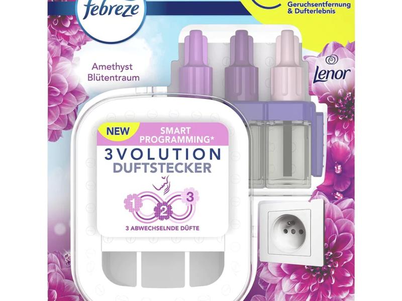 Febreze Starter Set 3volution Device + Refill Amethyst & Flower Dream - 20ml