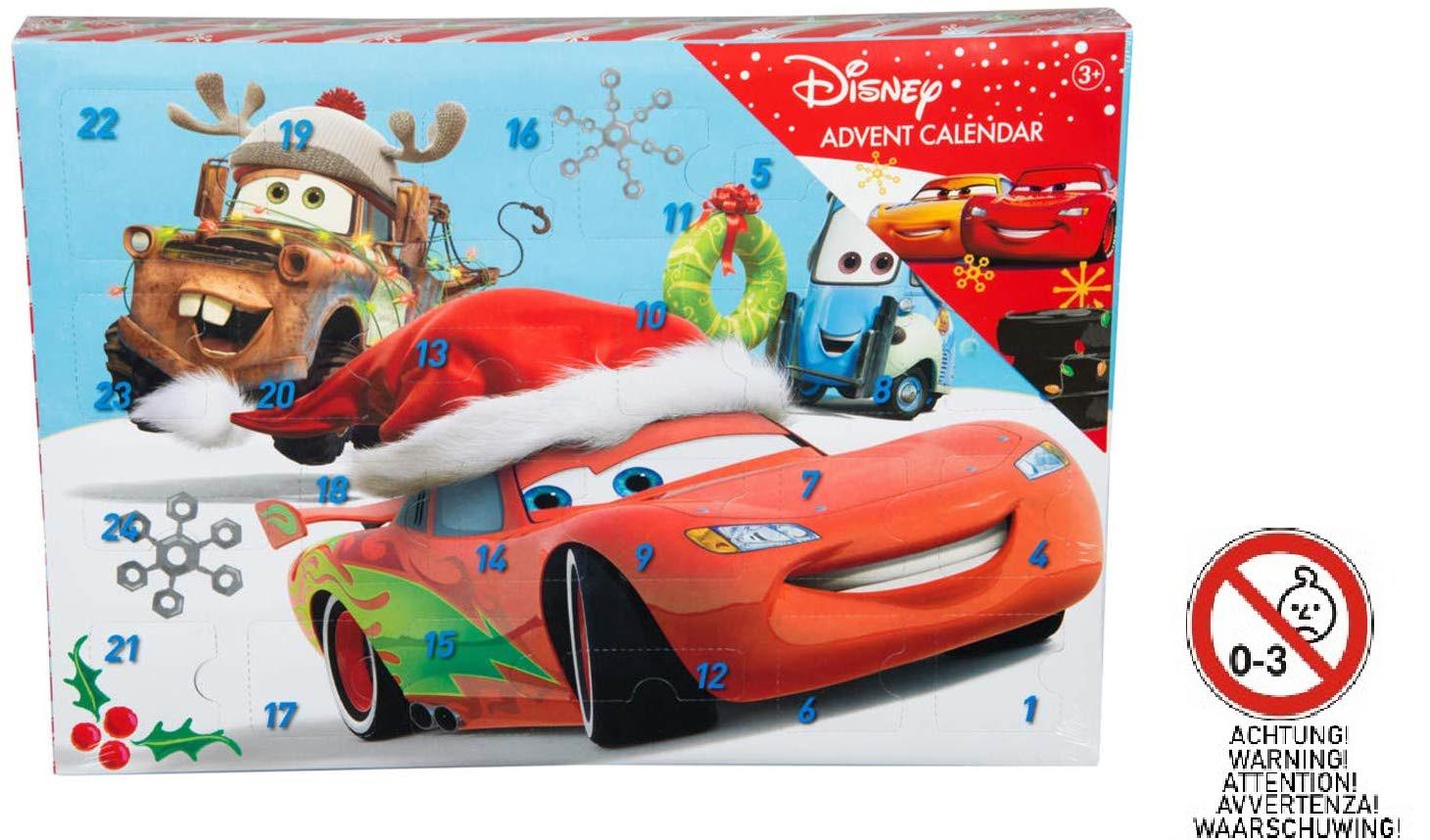 Sambro DSC96710 Advent calendar Disney Pixar Cars with stationery