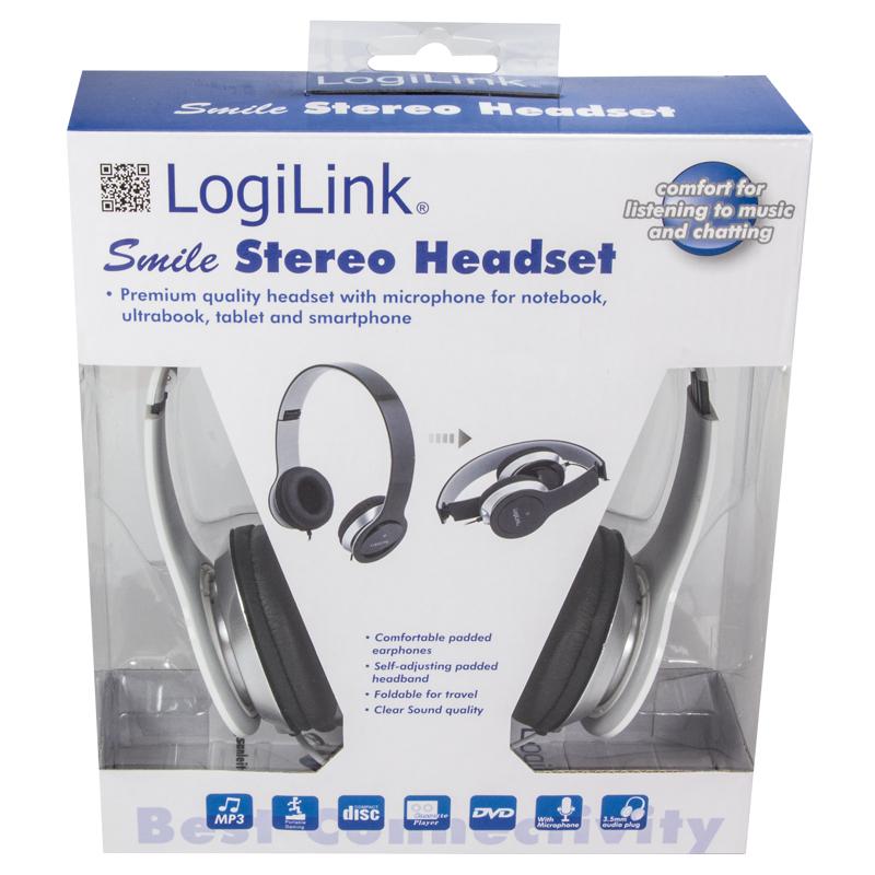 LogiLink Stereo Headset with Microphone