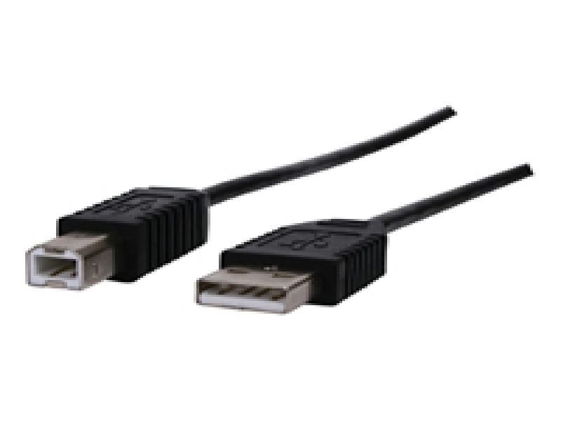 Prolunga USB 2.0 MediaRange MRCS154, Maschio-femmina, 1.8 Metri, Nero, Fino A 480 Mbit/s - 3