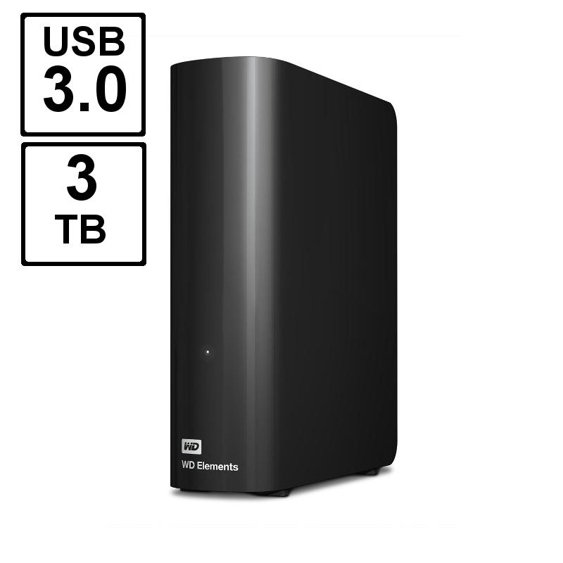WESTERN DIGITAL Elements Desktop Disque dur externe - USB 3.0