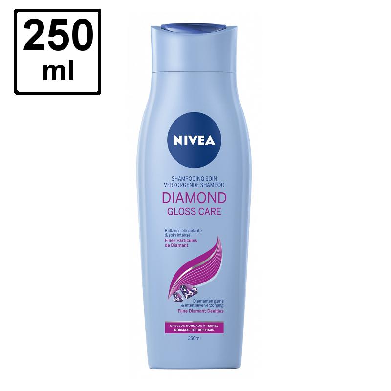 NIVEA Shampoo "Diamond Gloss" dull / normal hair - 250 ml