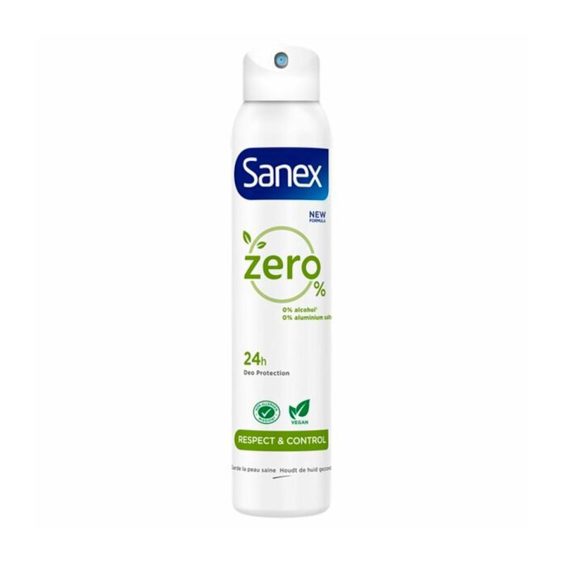 Et kors tilbehør evne Sanex Deodorant Spray - Zero% Respect & Control - 200 ml