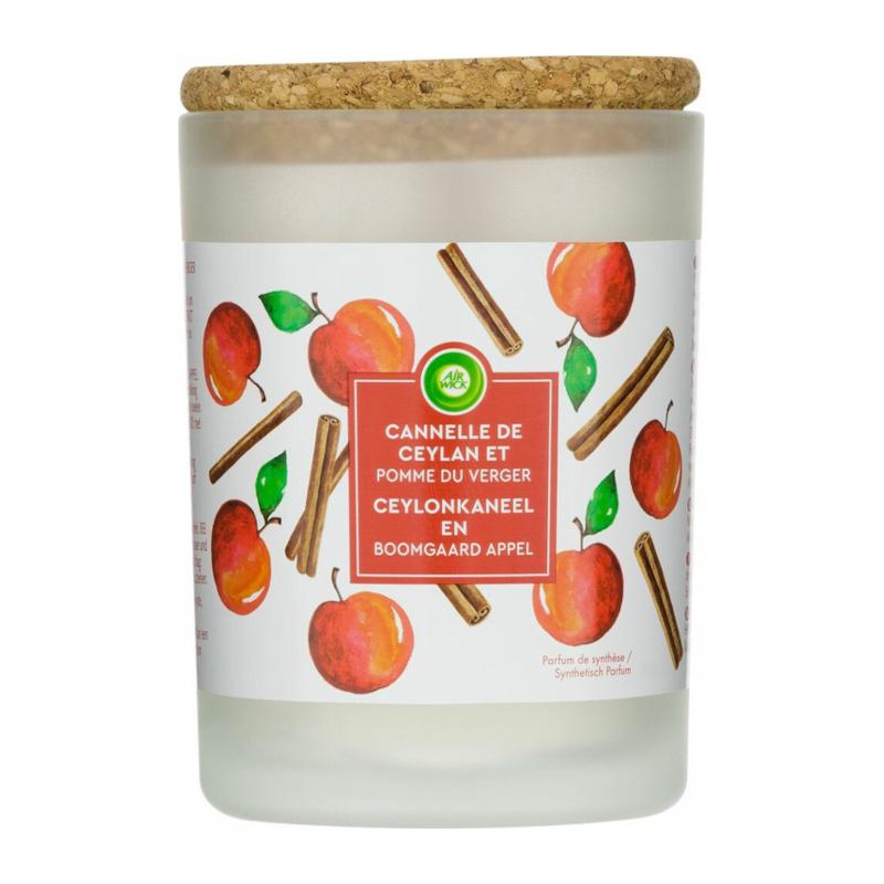Pef Umeki Pakket 6-pack - Air Wick Scented Candle "Ceylon cinnamon and orchard apple" - 185g