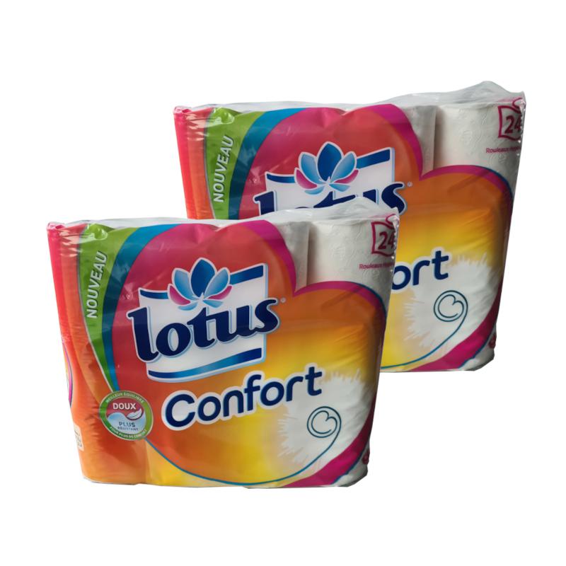 Politiek kruipen Ga lekker liggen Lotus toiletpapier - Confort - 48 rollen