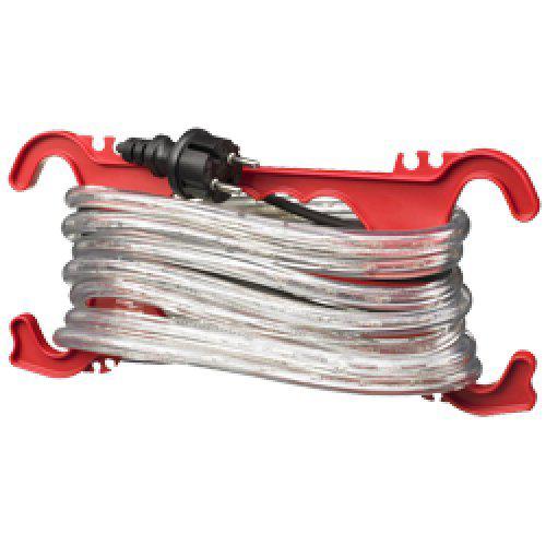 SUNWARE reel for Christmas lights for winding string lights, rope lights -  Set of 2 - 325 x 150 x 15mm - red