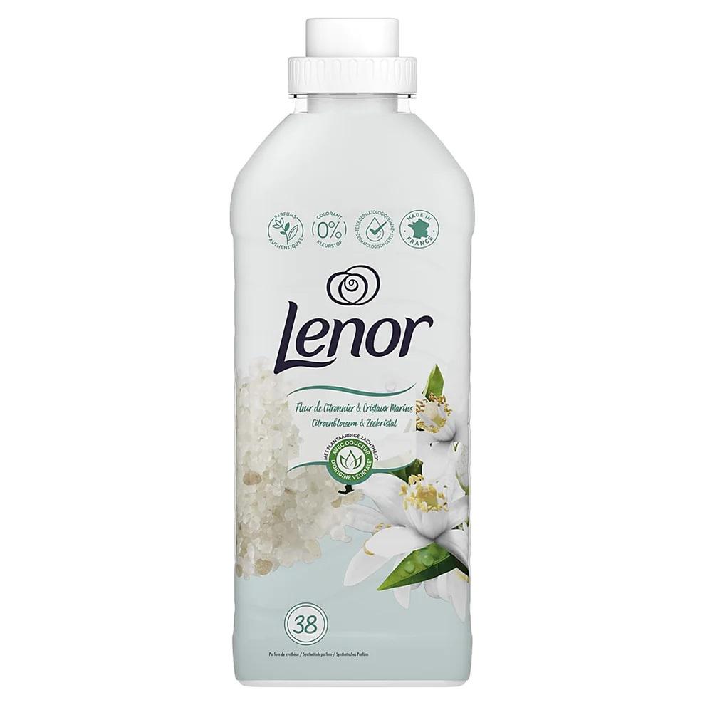 Lenor Adoucissant liquide - Lemon Blossom & Sea Crystal - 874 ml (38  lavages)