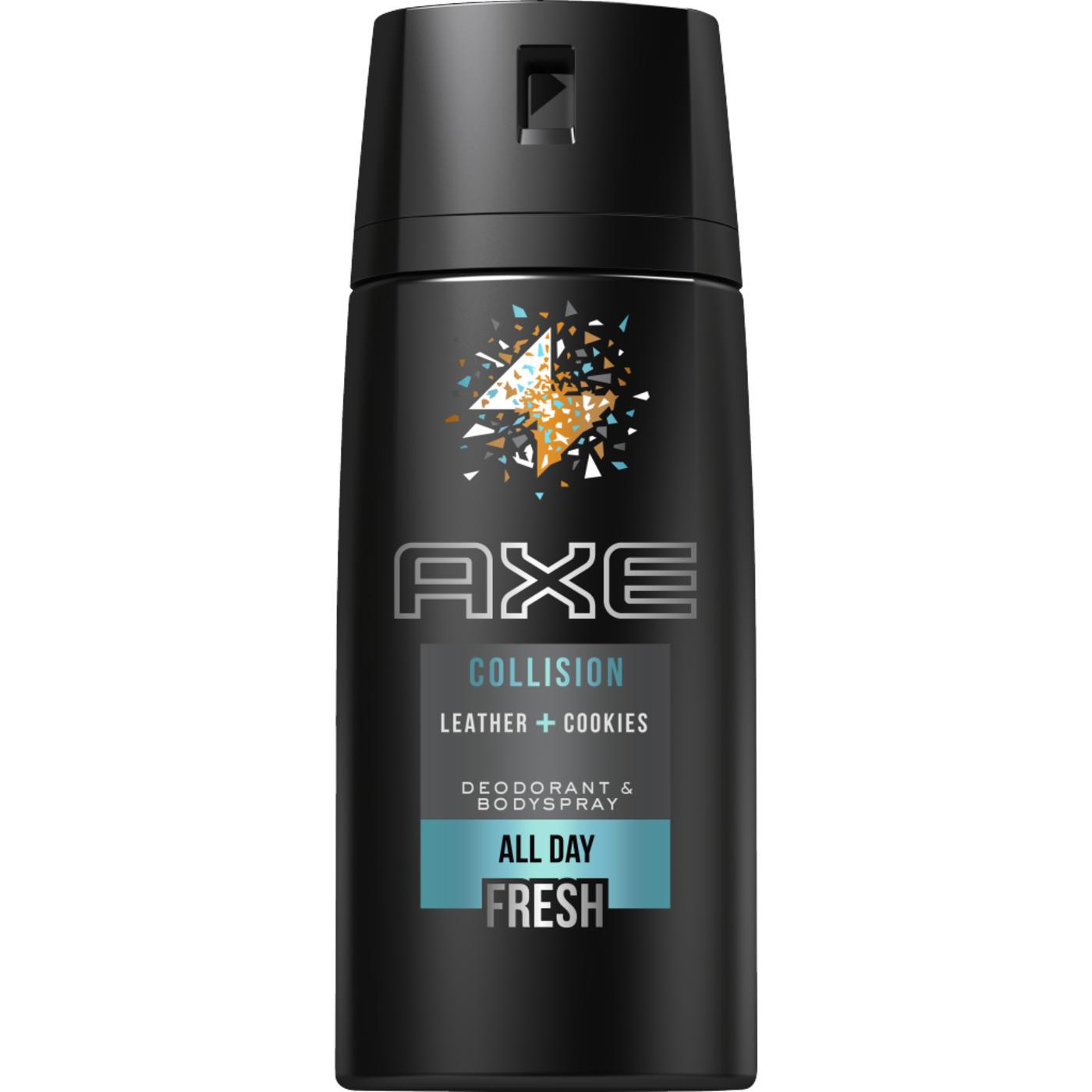 AXE Bodyspray "Collision Leather & Cookies" all day fresh - 150 ml