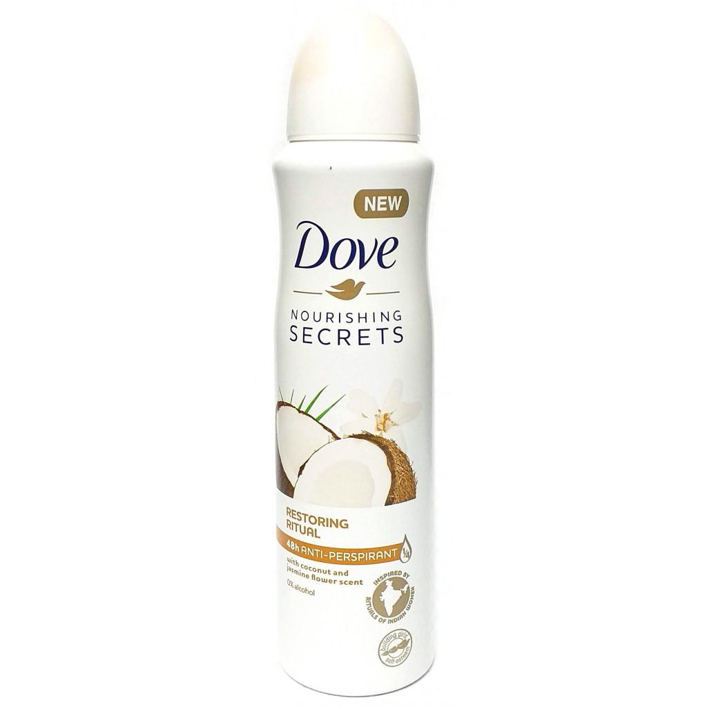 Dove Deodorant Women - Restoring Ritual Cocos Jasmijn - Anti-transpirant/  0% alcohol - 150 ml