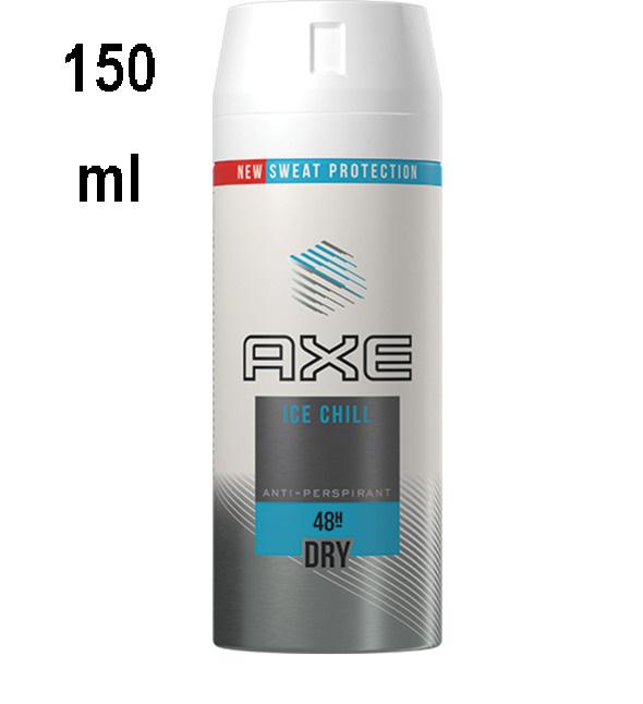 tweedehands Gronden orkest AXE Deodorant / Bodyspray Men "Ice Chill Dry" - 48H fresh - 150 ml