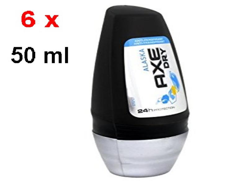 6x Axe Shower gel 3in1 - Alaska Ocean Air & Bergamot Scent - 250ml