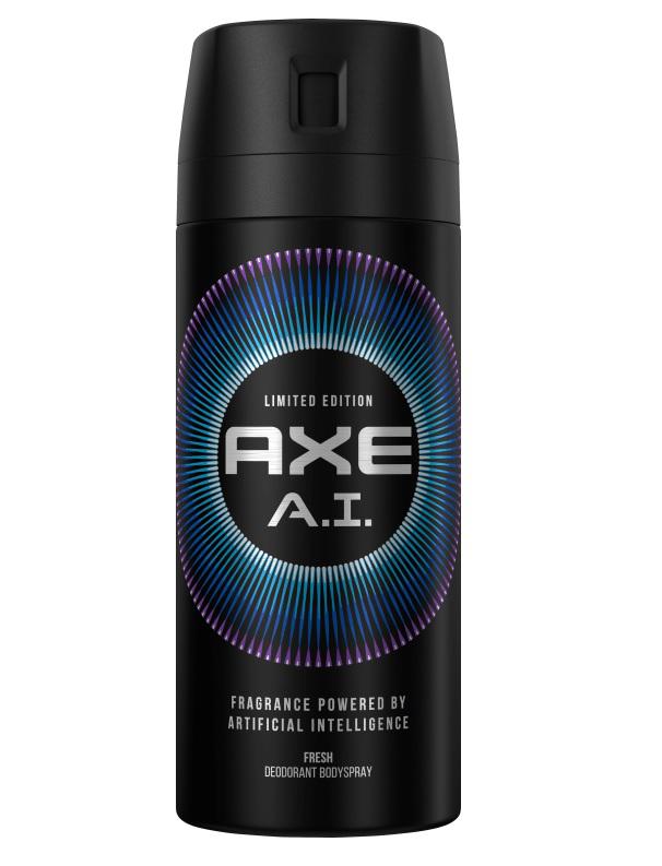 6x Axe Déodorant/Spray Corporel Édition Limitée - A.I. Frais - sans  aluminium - 150 ml