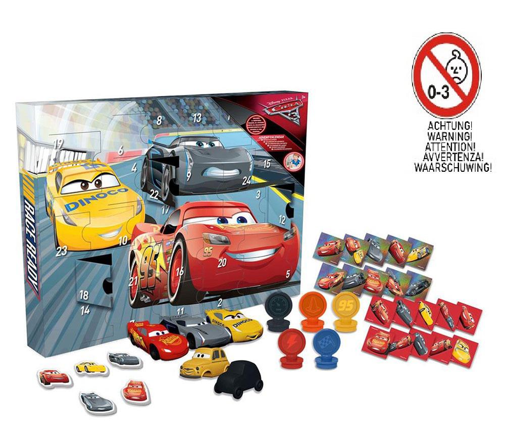 Diversiteit kever Previs site Adventskalender DSC8-6358 Disney Pixar Cars 3 gumpuzzel, voor kinderen  vanaf 3 jaar