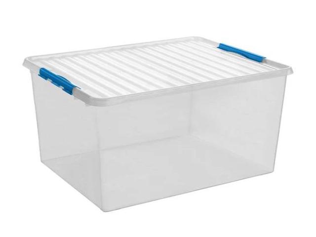 sunware-q-line-opbergbox-transparant-blauw-706870