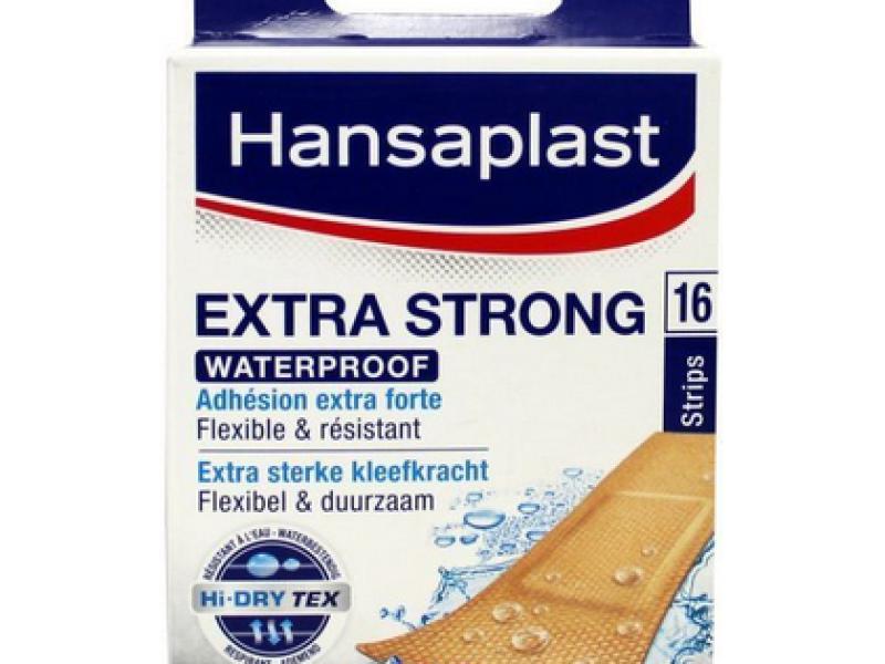 Hansaplast Pleisters Extra Strong Waterproof 16 strips 0499.jpg