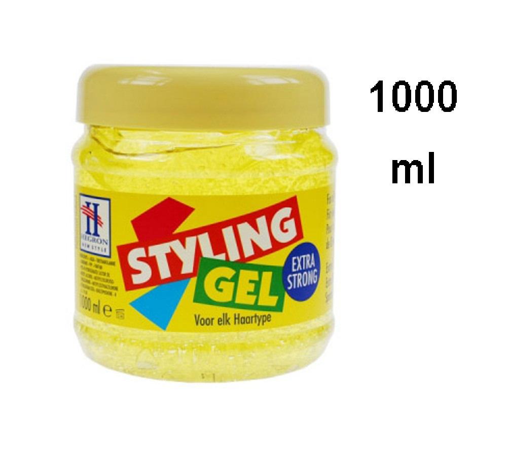 boter Verscherpen Umeki 6er Pack - Hegron Styling Gel - Extra Strong - Gel for all hair types - 1  litre
