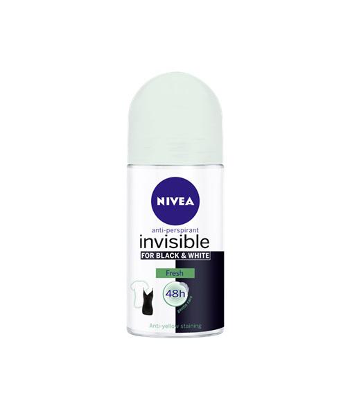 uitbreiden toevoegen vlot NIVEA Deo Roll-on Women "Invisible for black & white - Fresh" - 50 ml