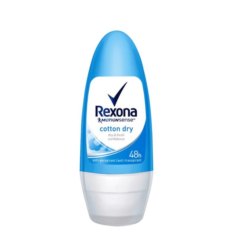 medeklinker vrijwilliger lettergreep REXONA Women Deodorant "Cotton Dry" Roll-on - 50 ml