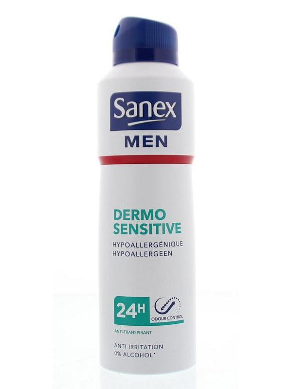 6er Pack - SANEX Deodorant Men - Dermo Sensitive - 200