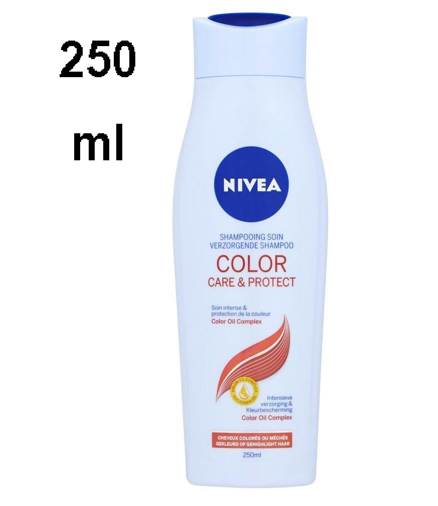 NIVEA Shampoo - Care & Protect for intensive care and protection - 250 ml
