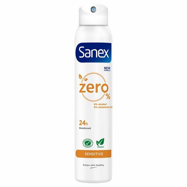 6er Pack - SANEX WOMEN "Zero % Sensitive" - 200 ml
